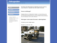 Tablet Screenshot of feltvogn.no